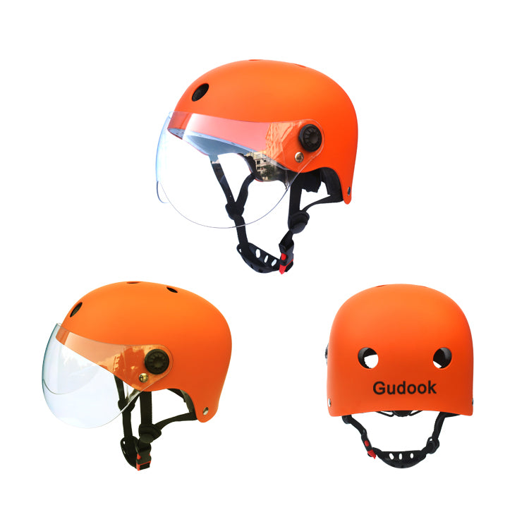 Gudook Classic Sports Helmet with goggle