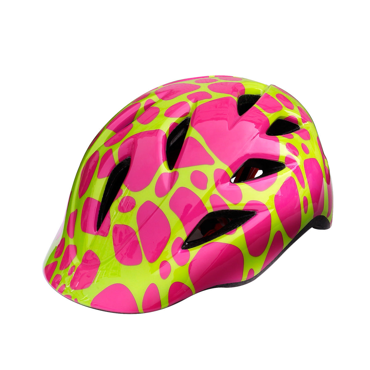 Gudook Kid Skateboard Helmet Pink Green