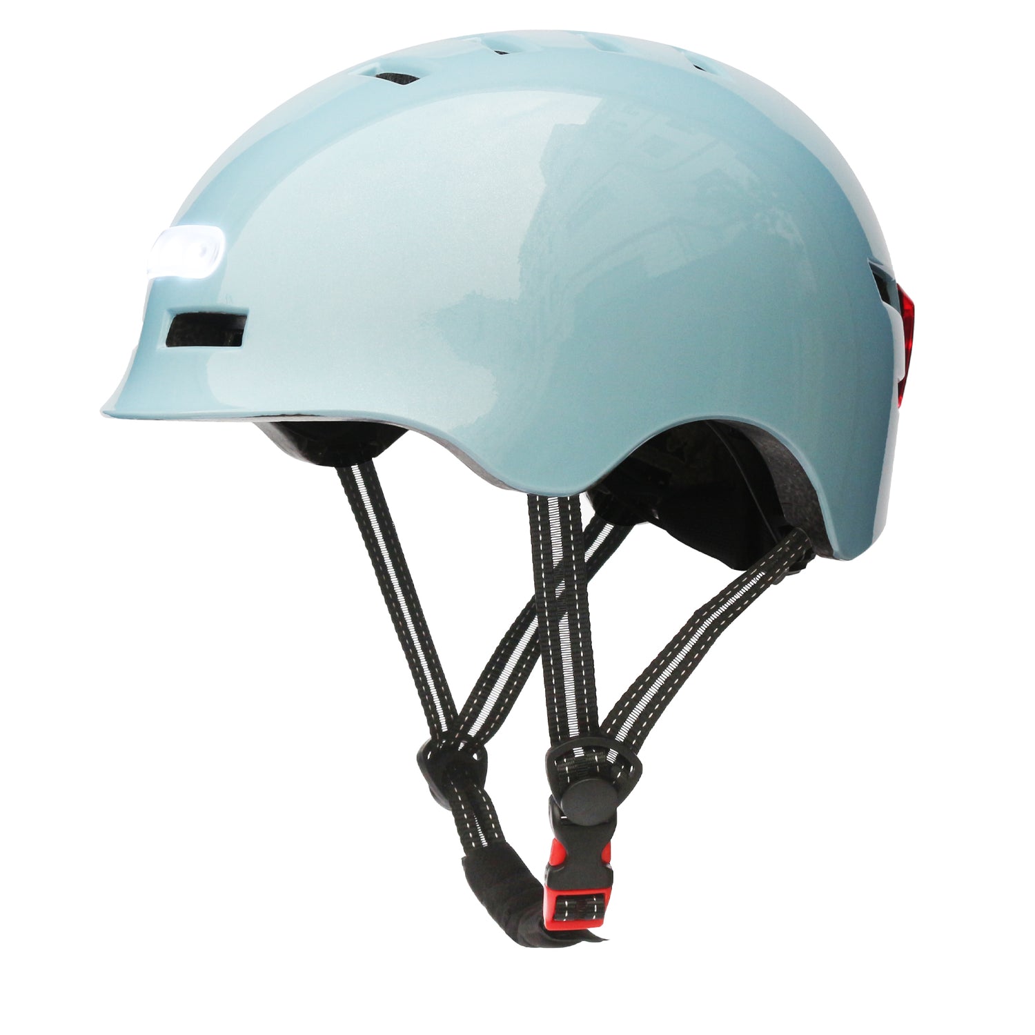 Gudook Manufacturer Helmets with Front Rear LED Light-Gudook Outdoor Recreation Sports for Scooter